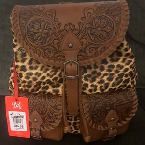 Montana West Leopard Backpack